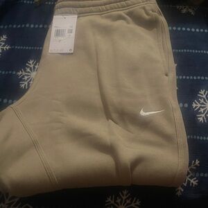 Nike mens Beige Joggers
